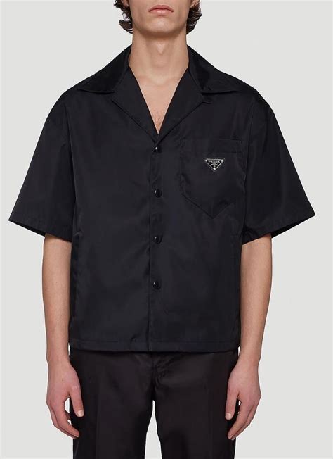 prada mens shirt|prada men's short sleeve shirts.